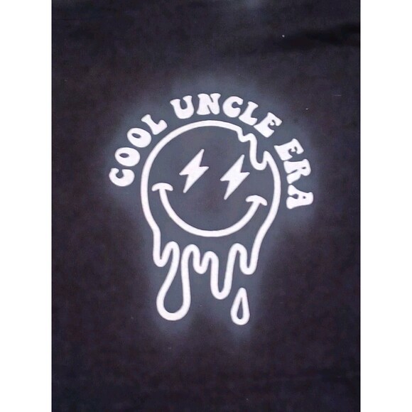 Port Company "In My Cool Uncle Era" Men's Short Sleeve T-Shirt Black Size 3XL - Picture 5 of 8